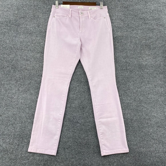 J. Jill Denim - J Jill Slim Ankle Jeans Womens 4 Lilac Authentic Fit Pastel Preppy Coastal